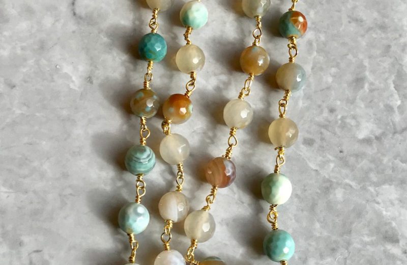 Chocolate Moonstone Necklace