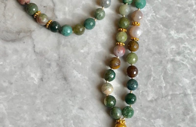 Fancy Jasper Mala