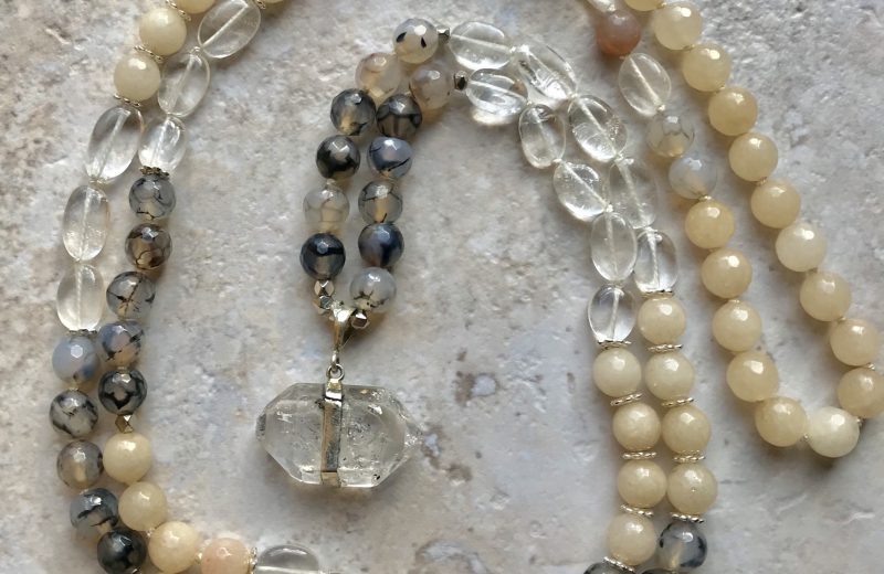 Herkimer Diamond Mala